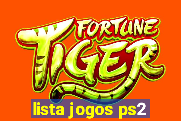 lista jogos ps2